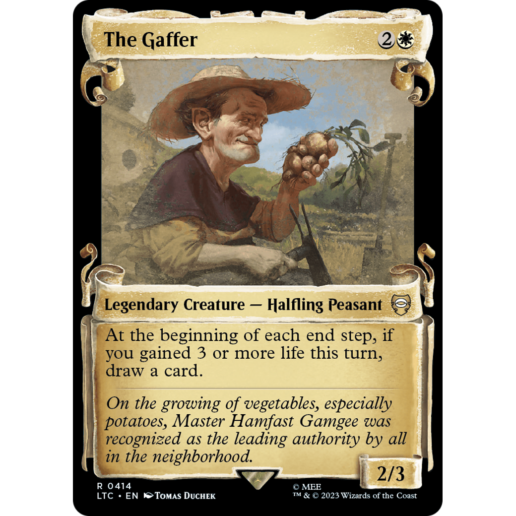 The Gaffer (LTC-414) - Tales of Middle-earth Commander: (Showcase) Foil