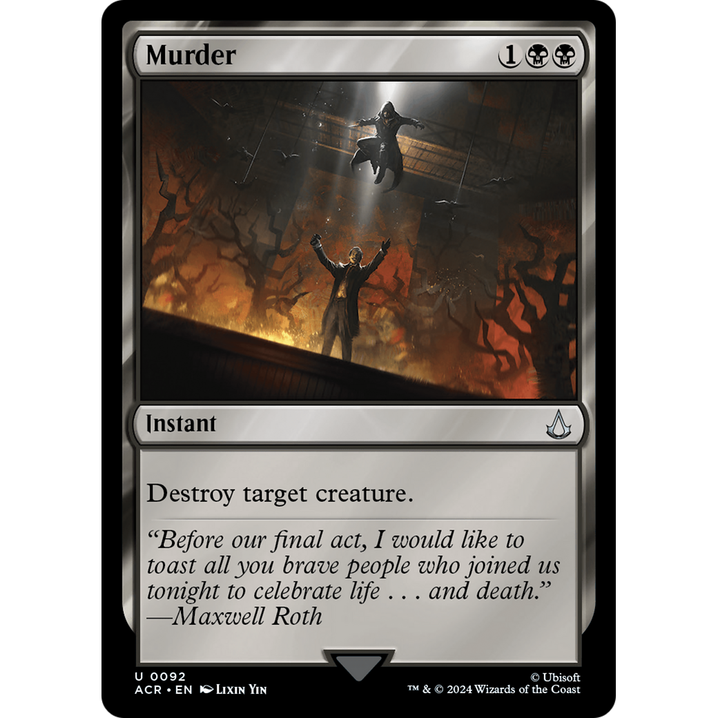 Murder (ACR-092) - Assassin's Creed