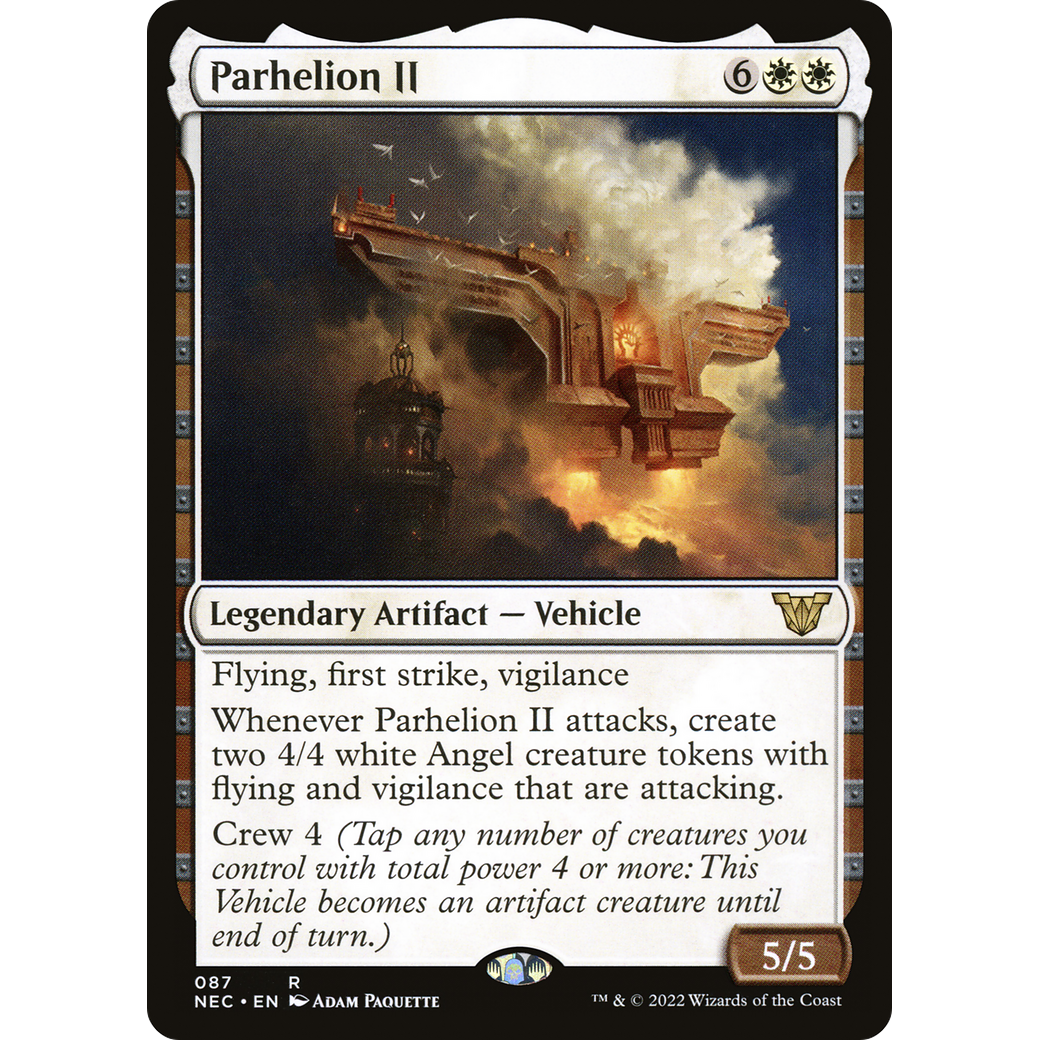 Parhelion II (NEC-087) - Neon Dynasty Commander