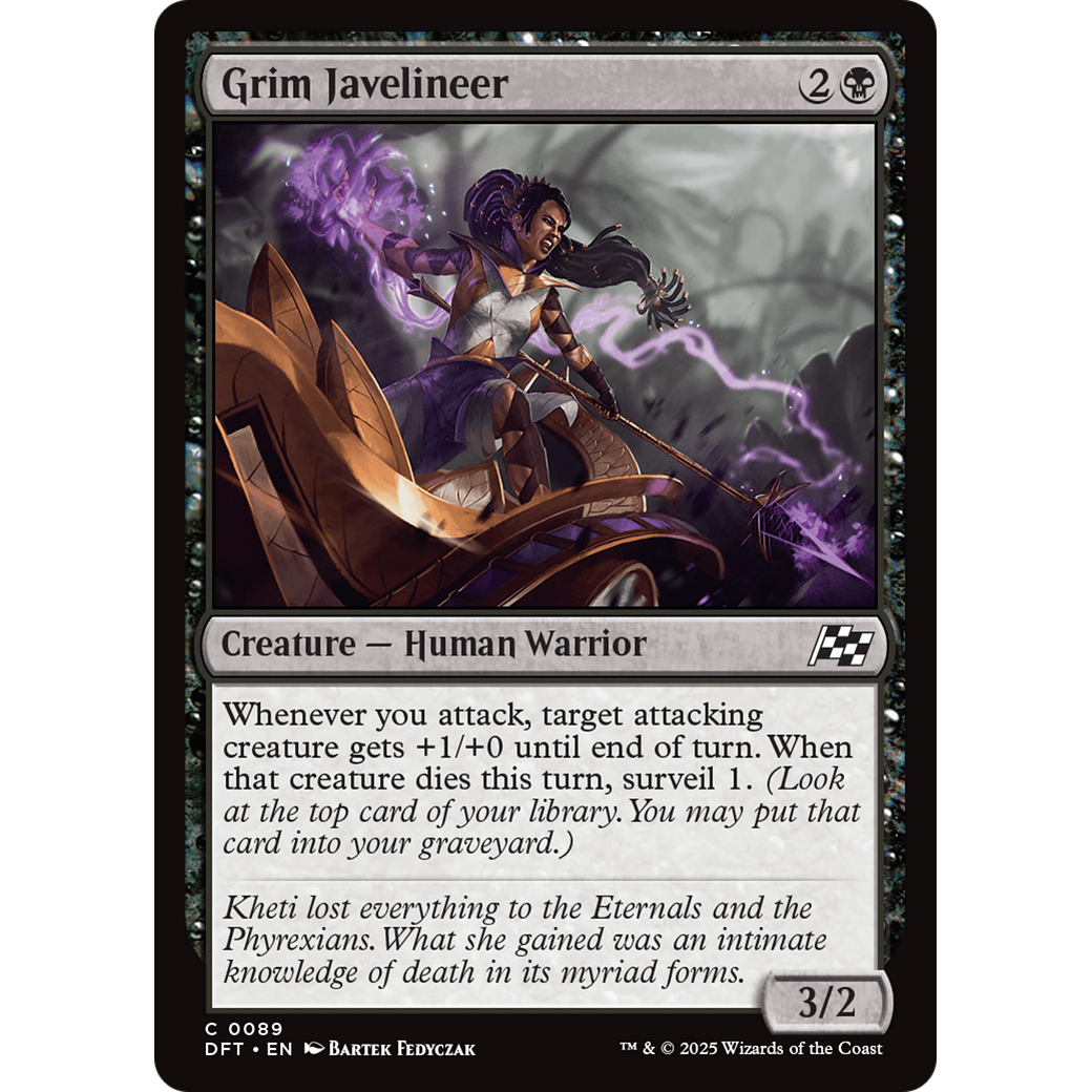 Grim Javelineer (DFT-089) - Aetherdrift