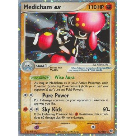Medicham ex 95/106 - Emerald Holofoil