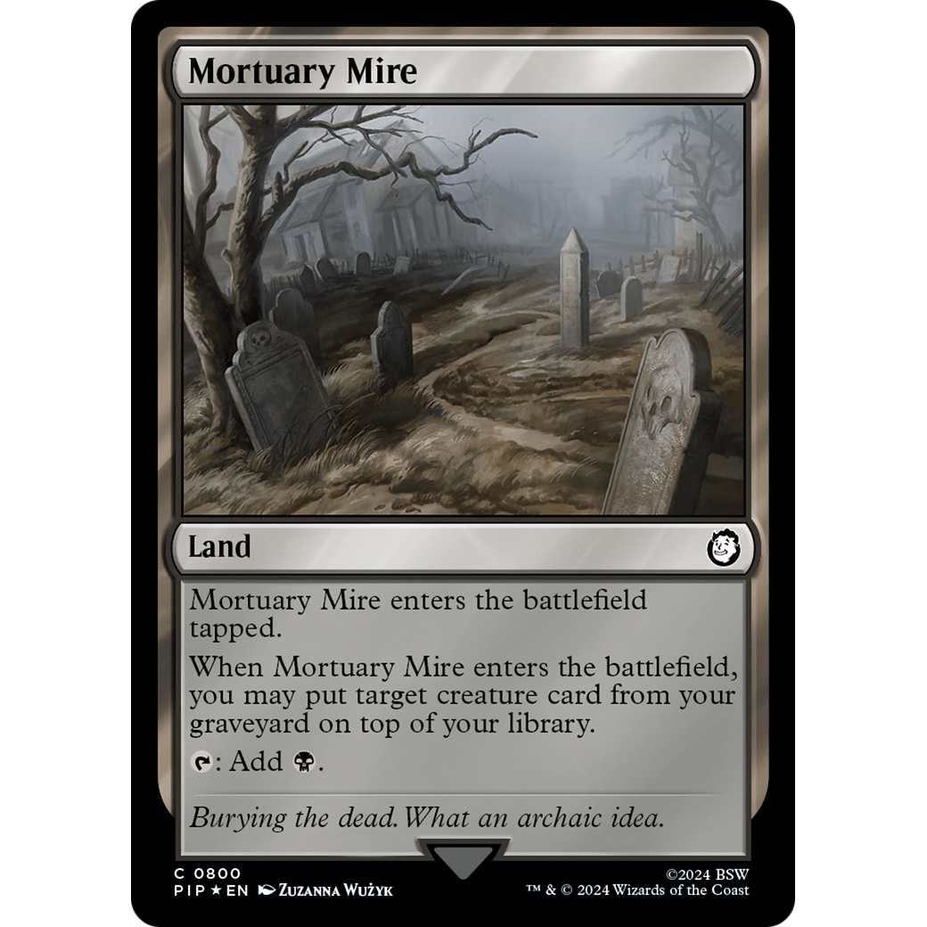 Mortuary Mire (PIP-800) - Fallout Foil