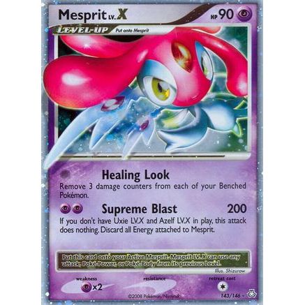 Mesprit LV.X 143/146 - Legends Awakened Holofoil