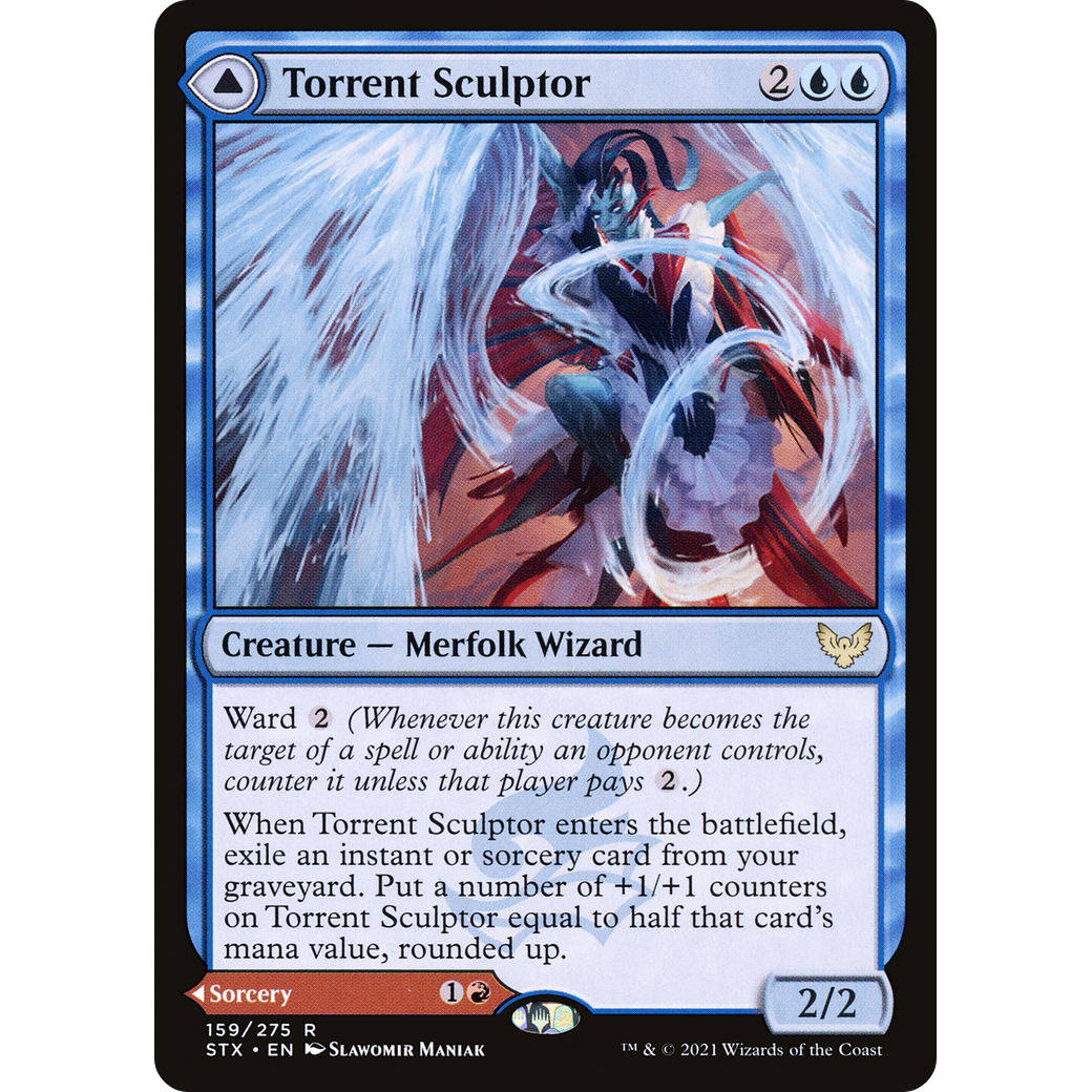 Torrent Sculptor (STX-159) - Strixhaven: School of Mages Foil