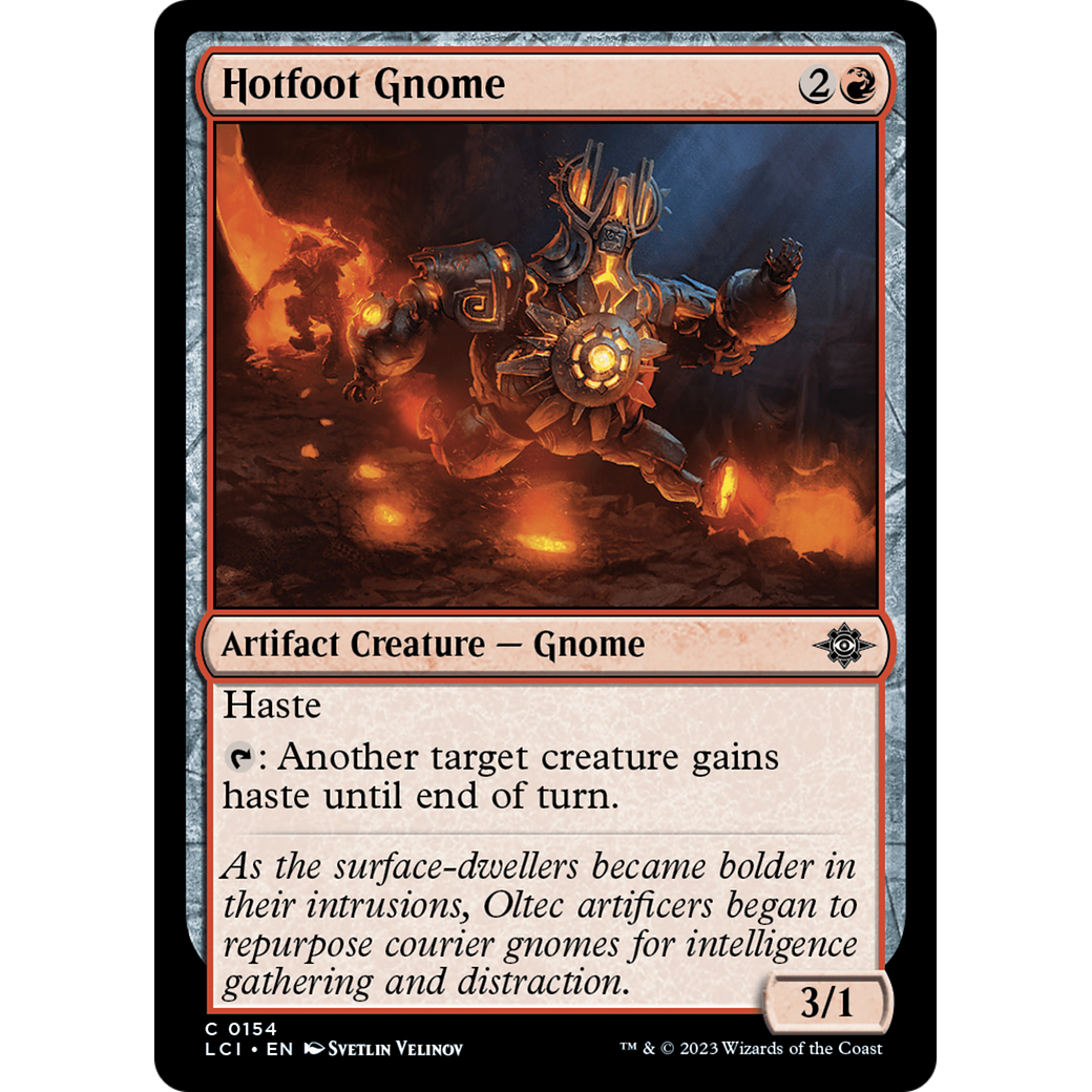 Hotfoot Gnome (LCI-154) - The Lost Caverns of Ixalan