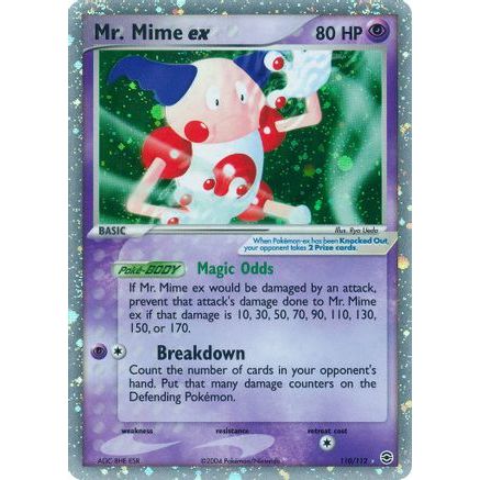 Mr. Mime ex - 110/112 110/112 - FireRed & LeafGreen Holofoil