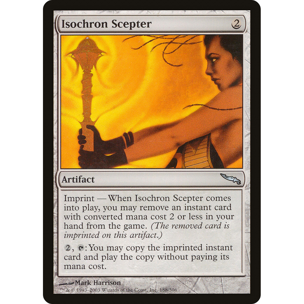 Isochron Scepter (MRD-188) - Mirrodin Foil