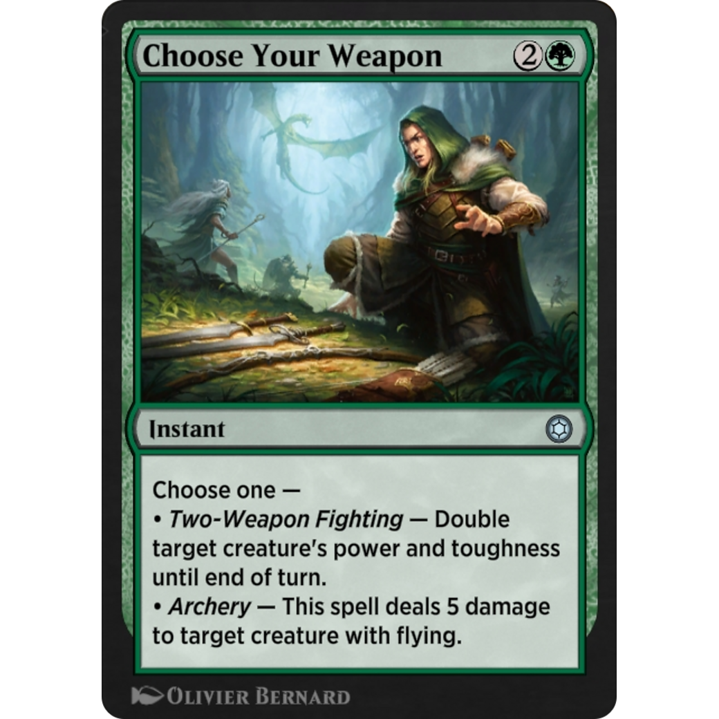 Choose Your Weapon (HBG-202) - Alchemy Horizons: Baldur's Gate