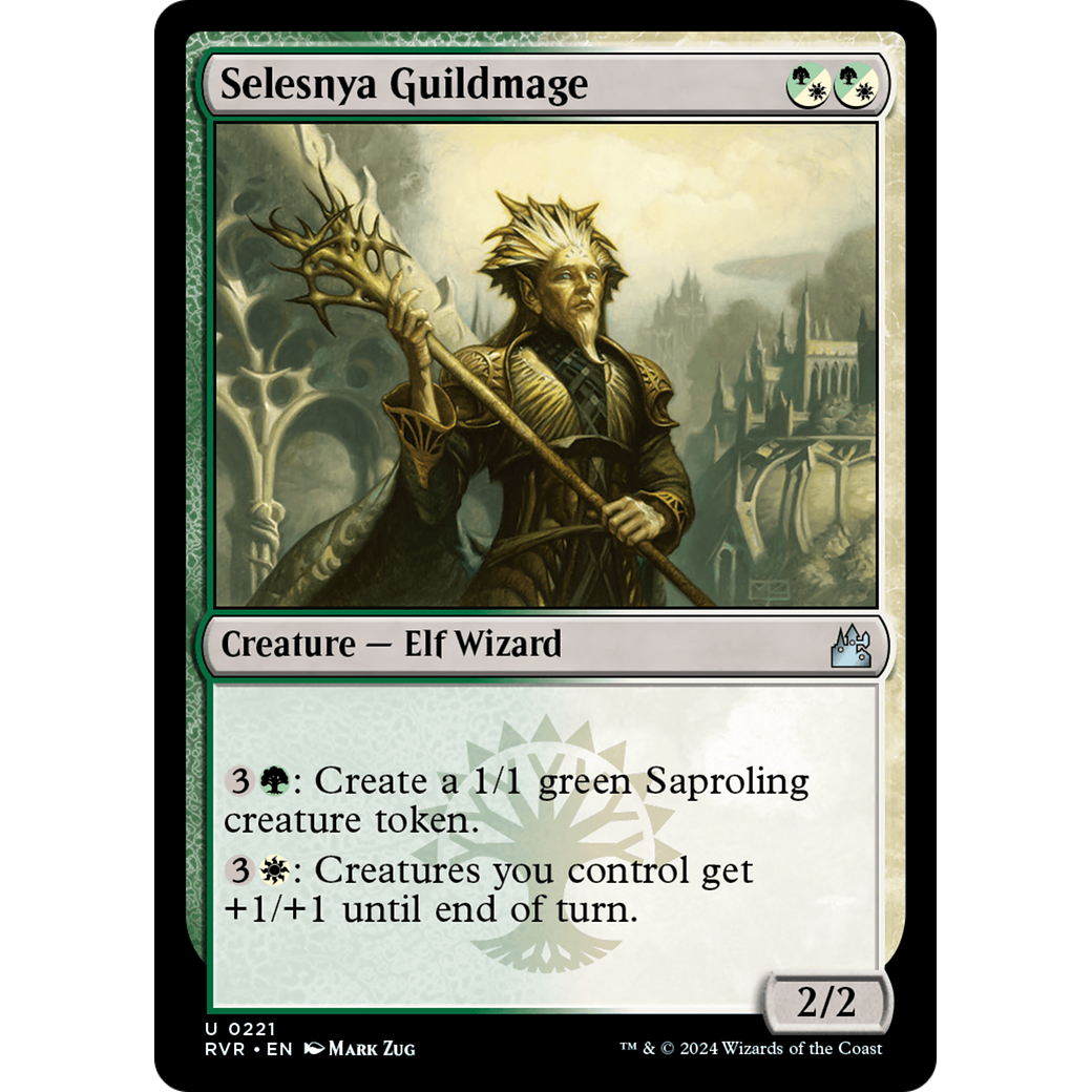 Selesnya Guildmage (RVR-221) - Ravnica Remastered