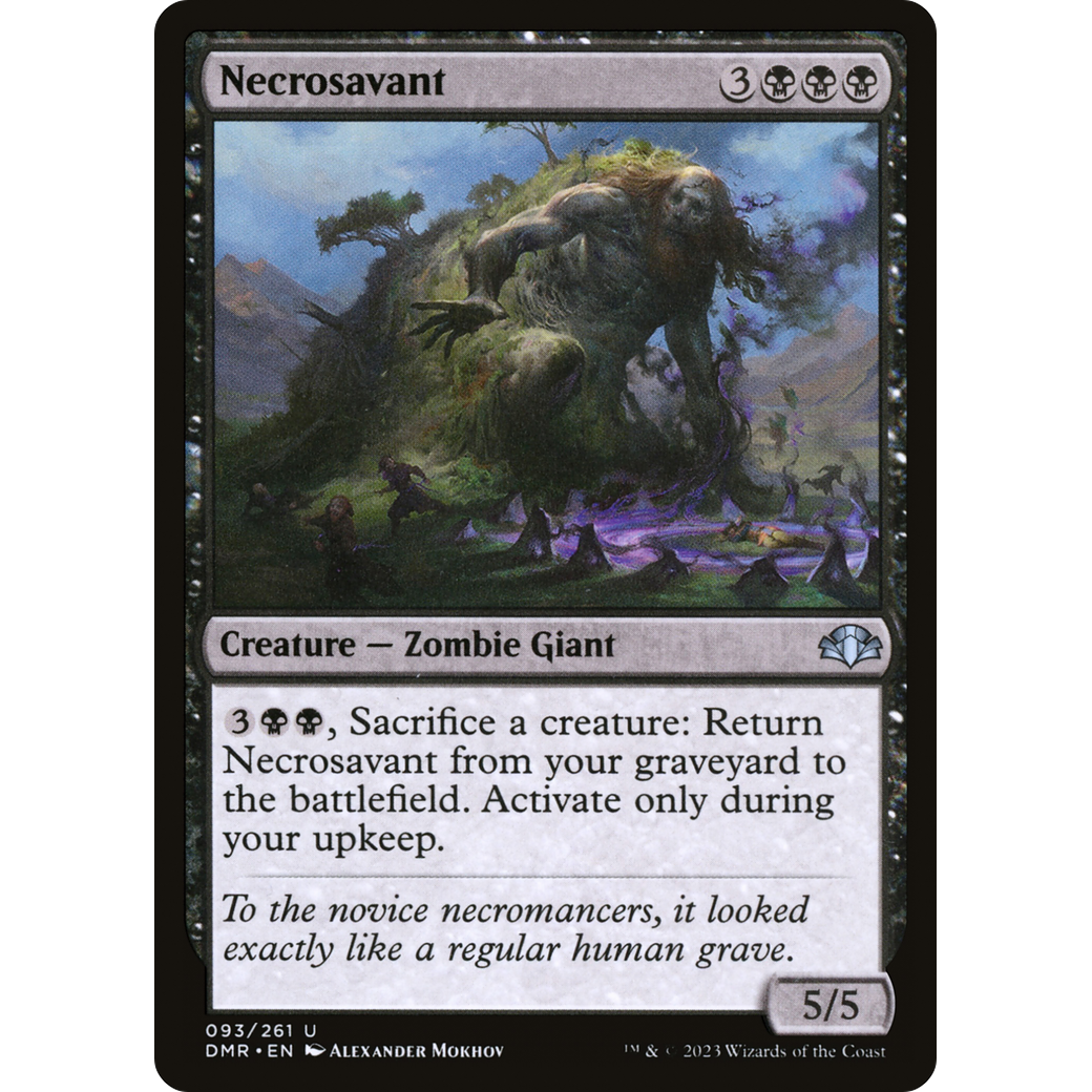 Necrosavant (DMR-093) - Dominaria Remastered Foil