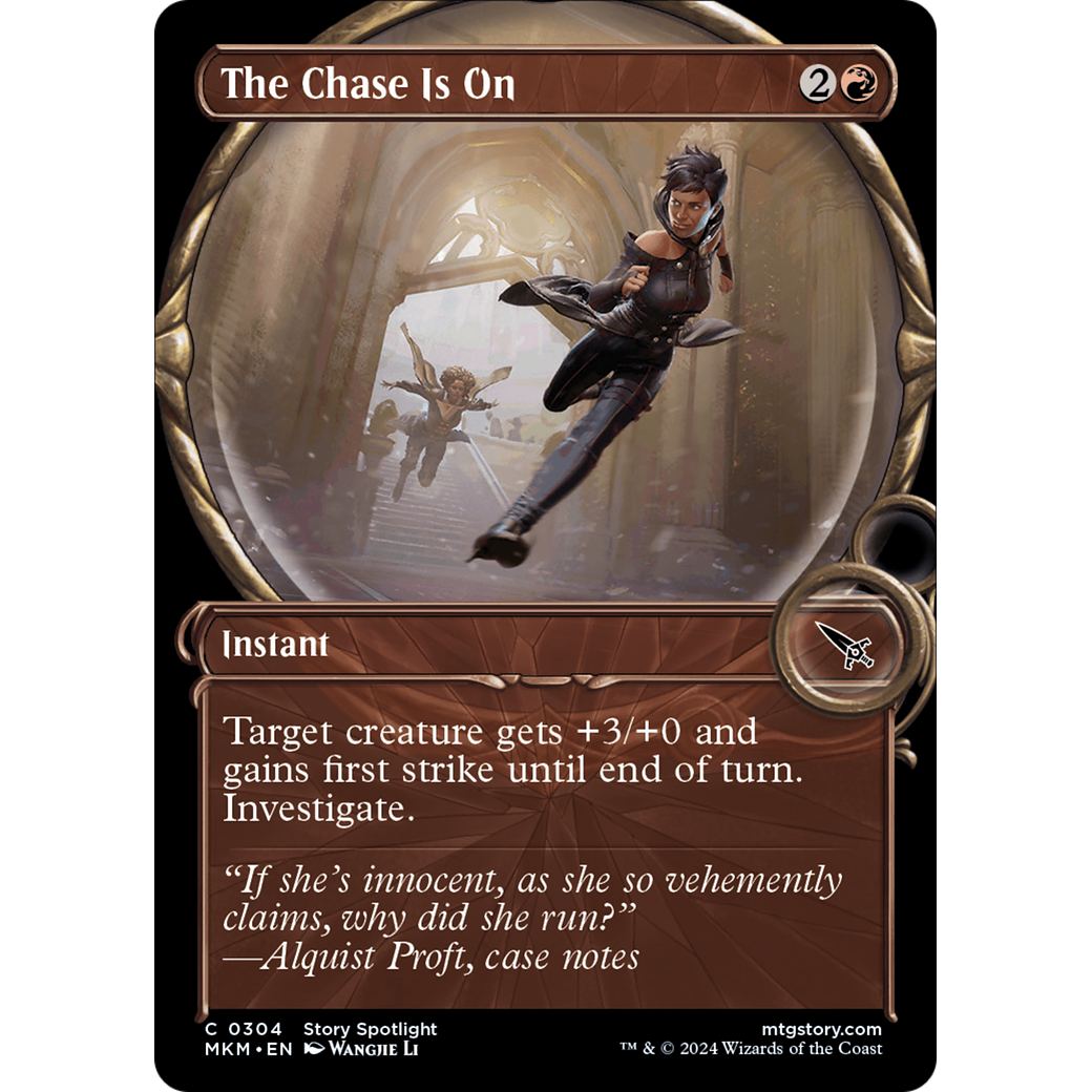 The Chase Is On (MKM-304) - Murders at Karlov Manor: (Showcase)