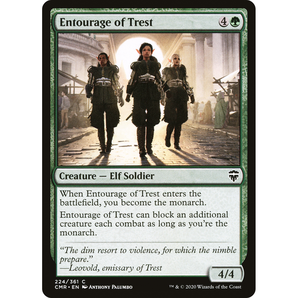 Entourage of Trest (CMR-224) - Commander Legends