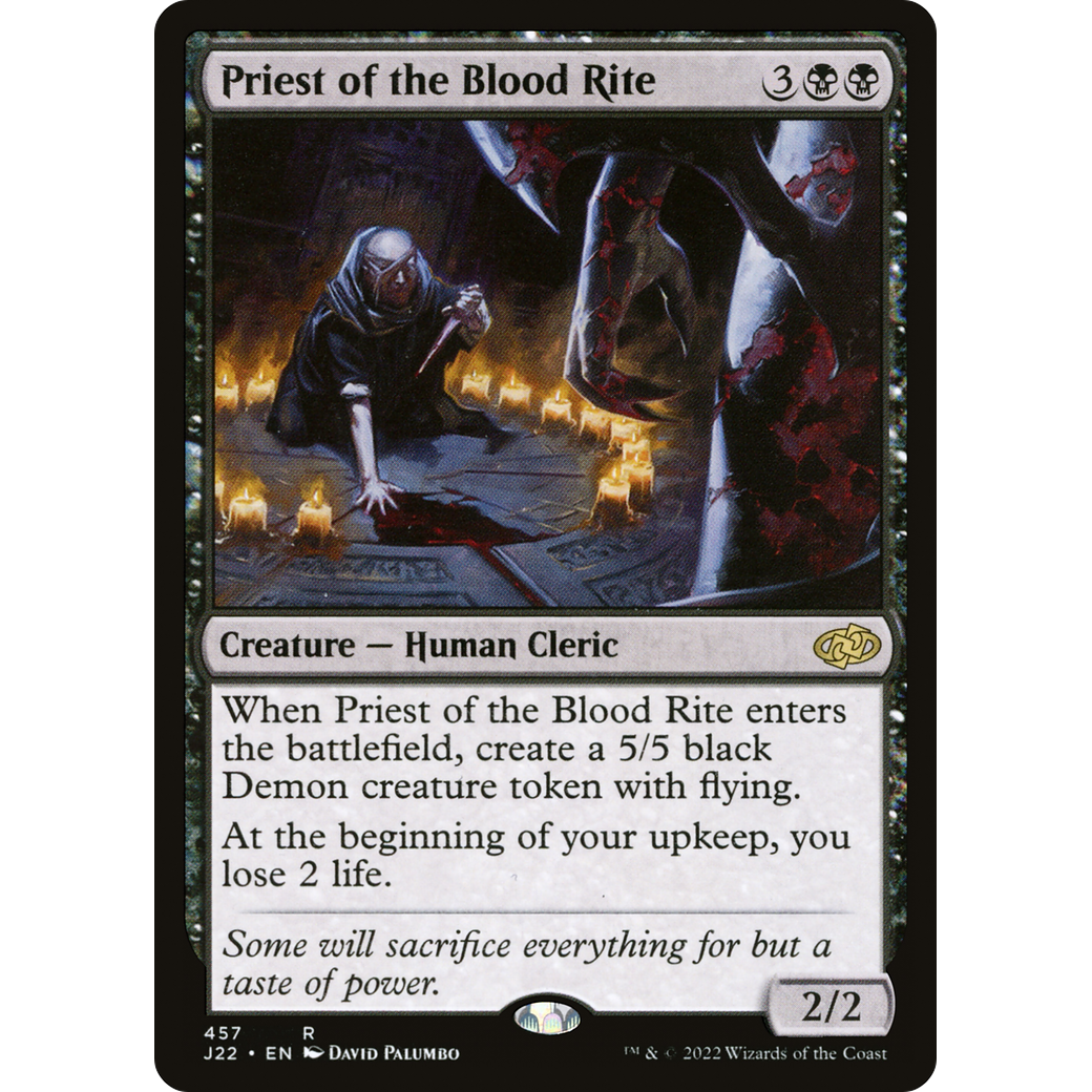 Priest of the Blood Rite (J22-457) - Jumpstart 2022