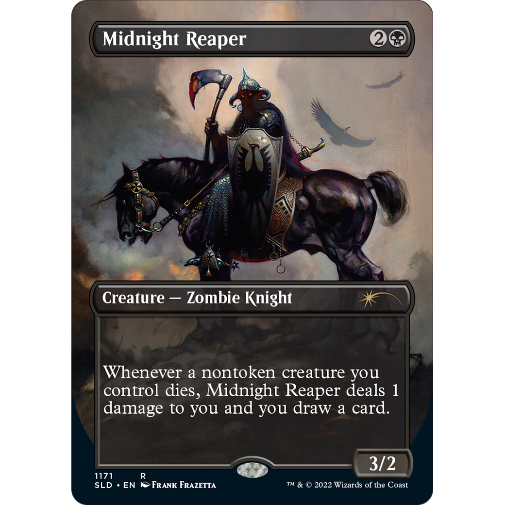 Midnight Reaper (SLD-1171) - Secret Lair Drop (Borderless)