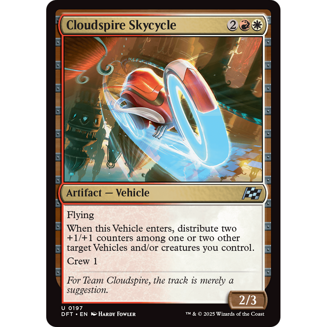 Cloudspire Skycycle (DFT-197) - Aetherdrift Foil