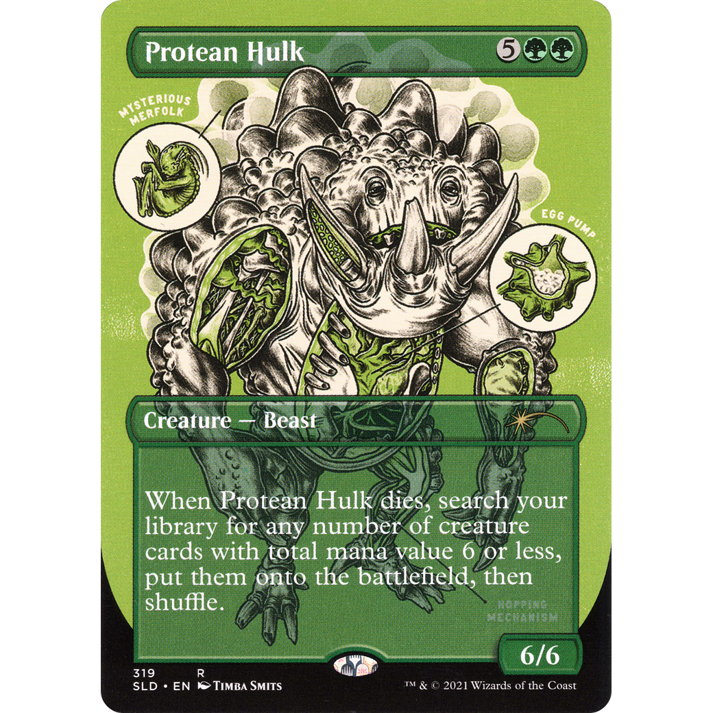 Protean Hulk (SLD-319) - Secret Lair Drop (Borderless)