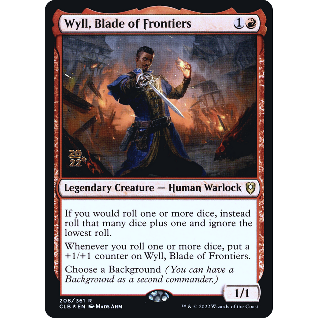 Wyll, Blade of Frontiers (PRE-208S) - Battle for Baldur's Gate Promos Foil