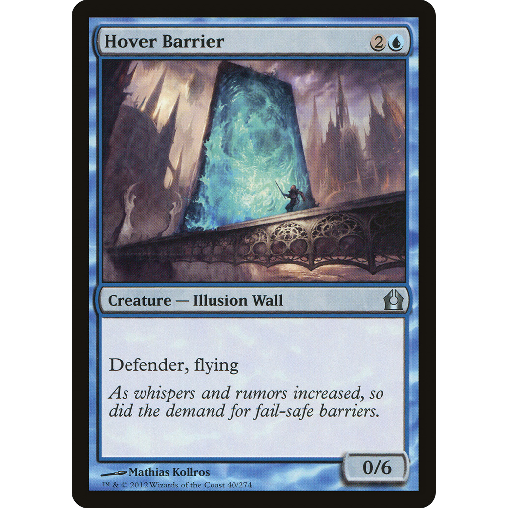 Hover Barrier (RTR-040) - Return to Ravnica