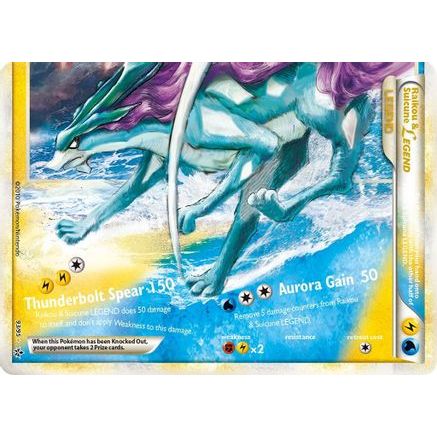 Raikou & Suicune Legend (Bottom) 93/95 - Unleashed Holofoil