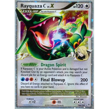 Rayquaza C Lv.X 146/147 - Supreme Victors Holofoil