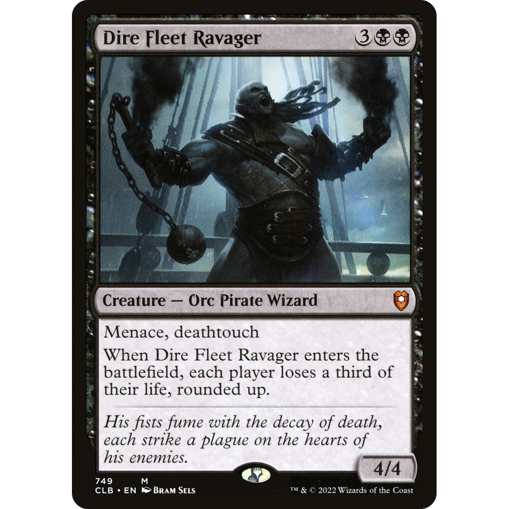 Dire Fleet Ravager (CLB-749) - Commander Legends: Battle for Baldur's Gate