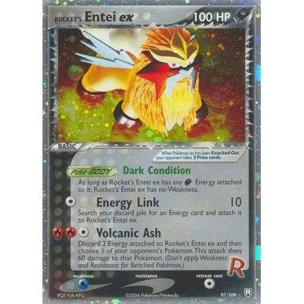 Rocket's Entei ex 97/109 - Team Rocket Returns