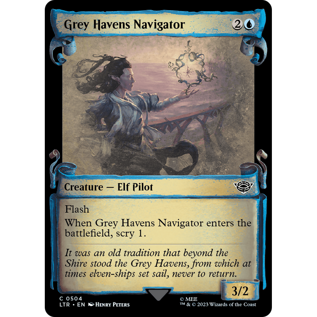Grey Havens Navigator (LTR-504) - The Lord of the Rings: Tales of Middle-earth: (Showcase) Foil
