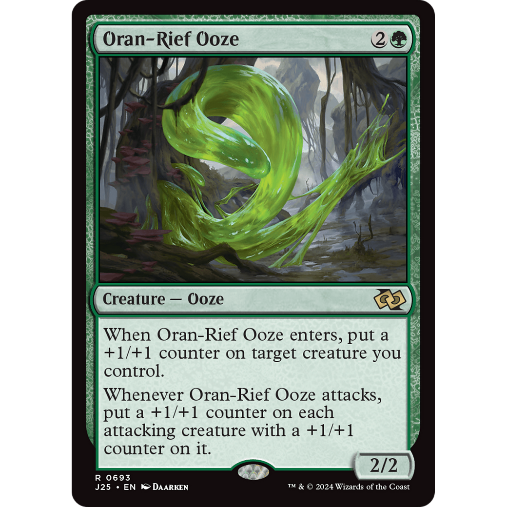Oran-Rief Ooze (J25-693) - Foundations Jumpstart
