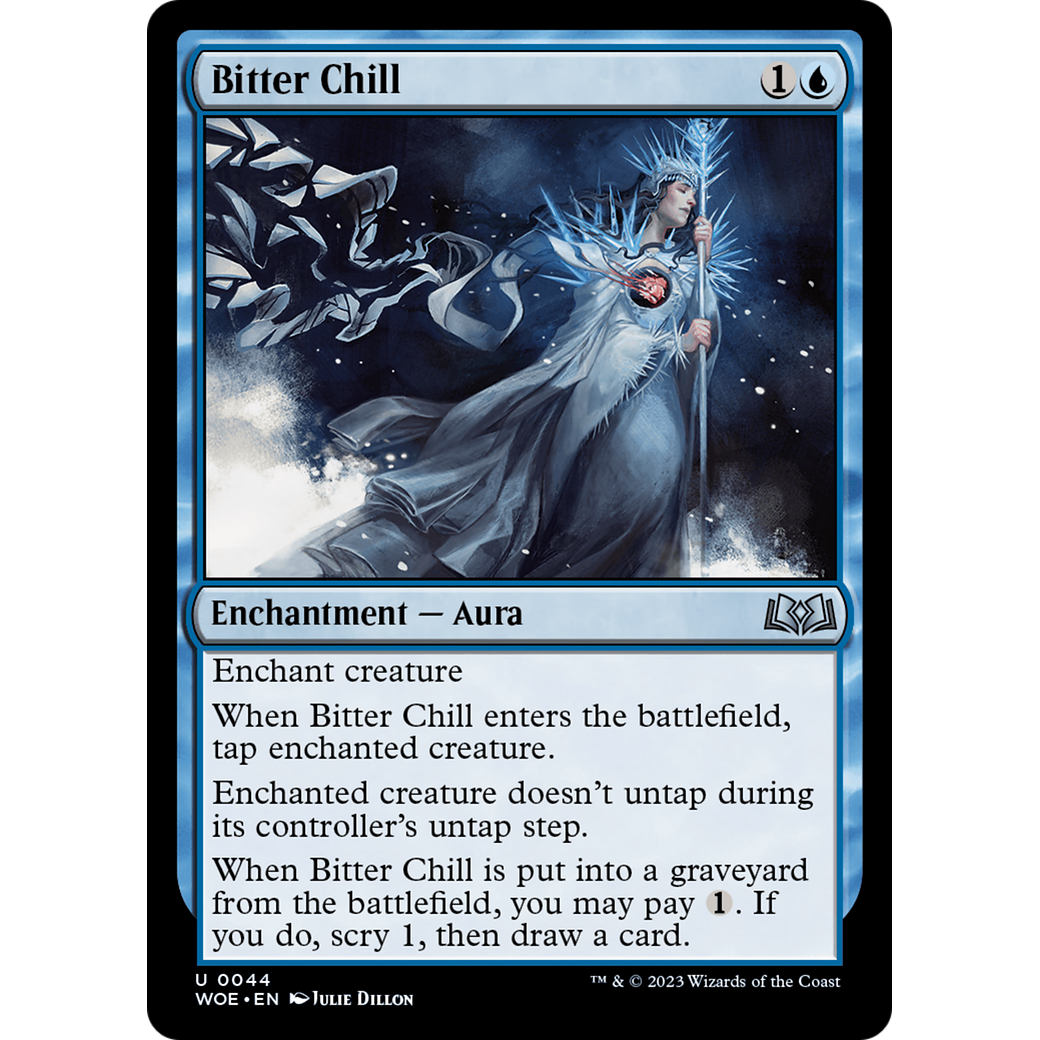Bitter Chill (WOE-044) - Wilds of Eldraine Foil