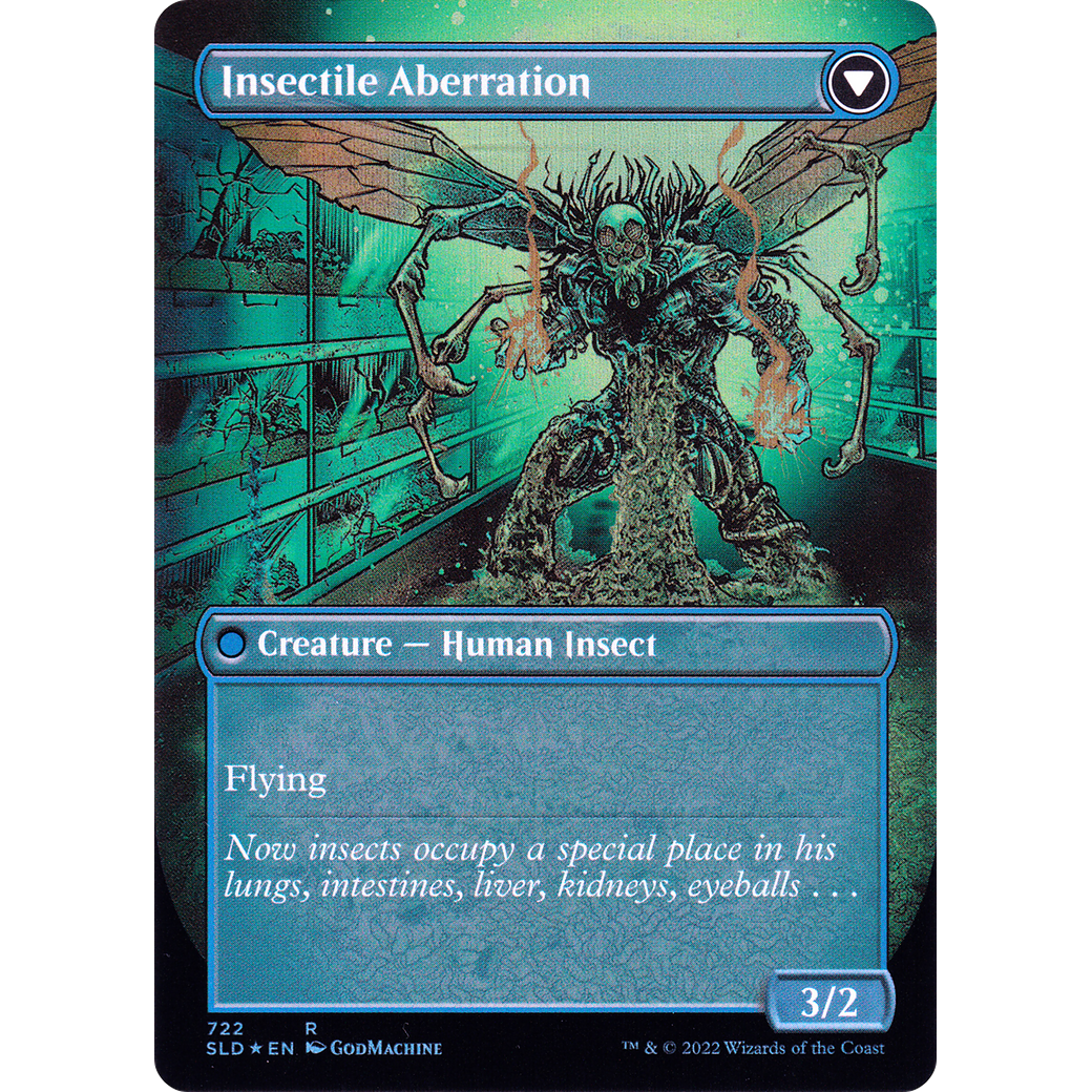 Delver of Secrets (722) (SLD-722) - Secret Lair Drop (Borderless) Foil