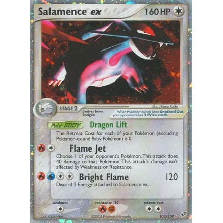 Salamence ex 103/107 - Deoxys Holofoil