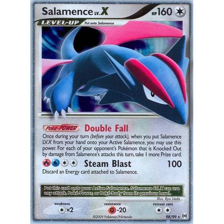 Salamence Lv.X 98/99 - Arceus Holofoil