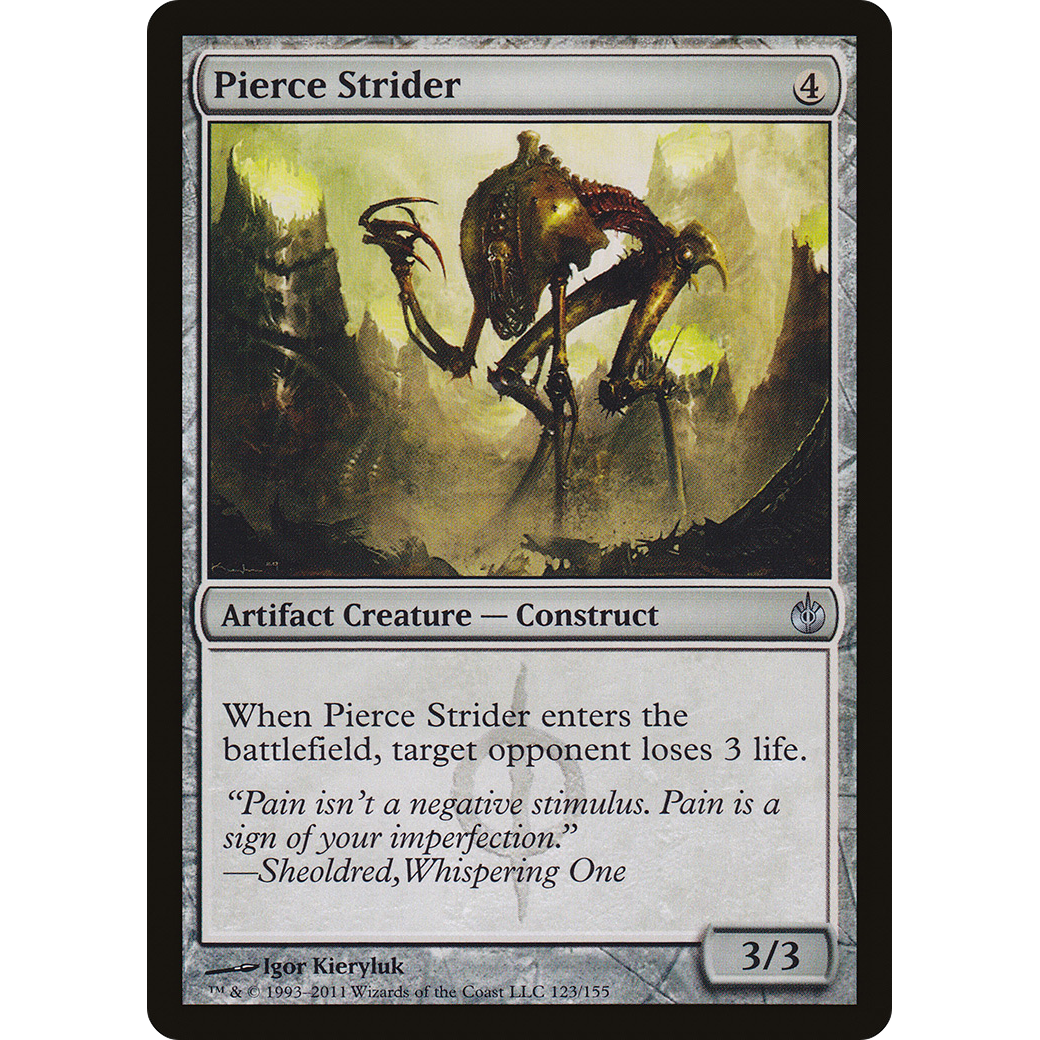 Pierce Strider (MBS-123) - Mirrodin Besieged
