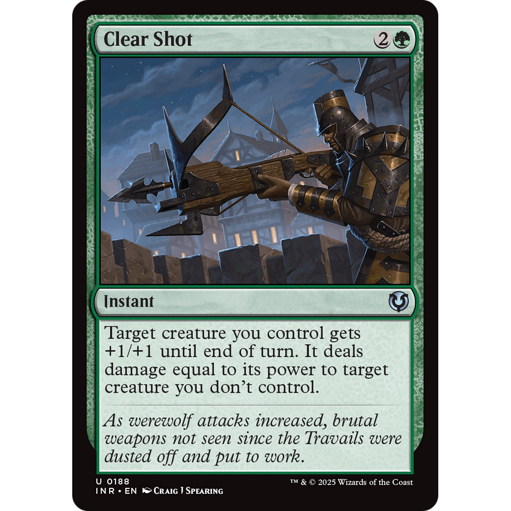 Clear Shot (INR-188) - Innistrad Remastered Foil