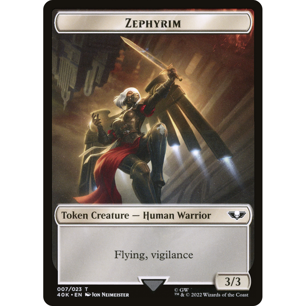 Zephyrim (T40K-007) - Warhammer 40,000 Tokens