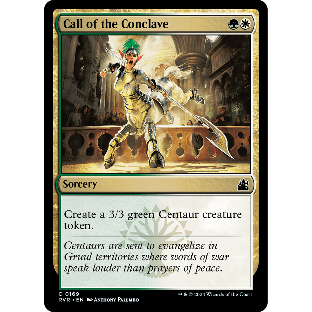 Call of the Conclave (RVR-169) - Ravnica Remastered Foil