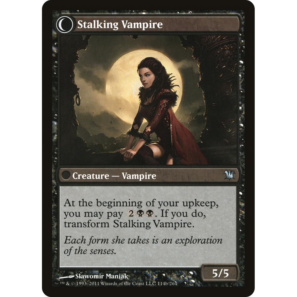 Screeching Bat (ISD-114) - Innistrad: (Double Faced Transform)