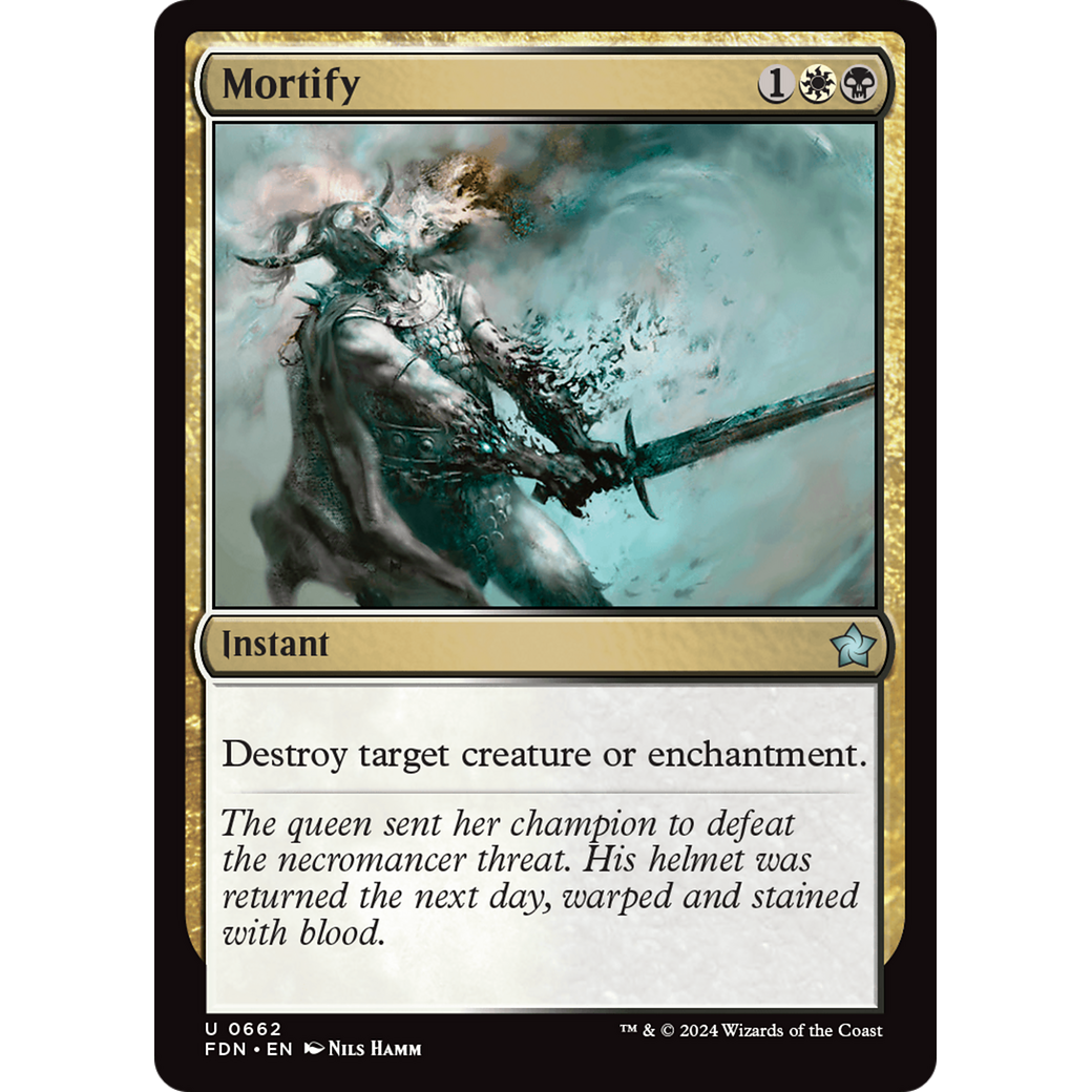 Mortify (FDN-662) - Foundations