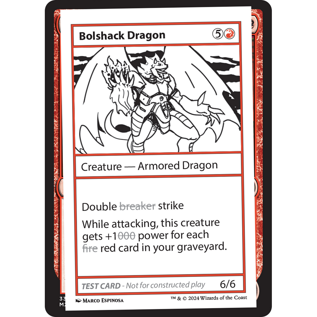 Bolshack Dragon (MB2PC-) - Mystery Booster 2