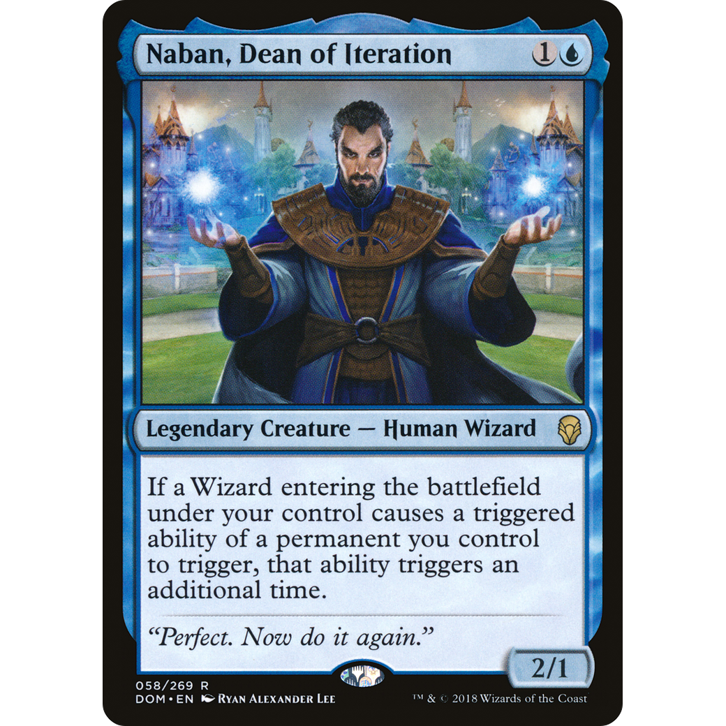 Naban, Dean of Iteration (DOM-058) - Dominaria