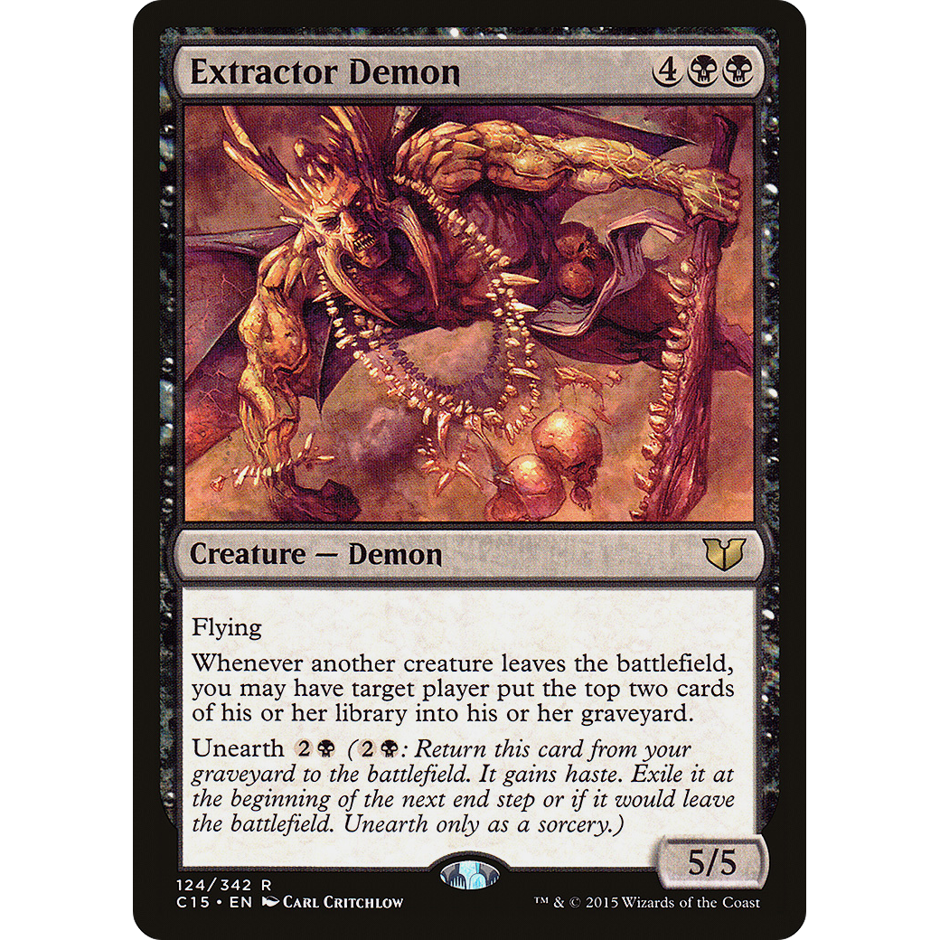 Extractor Demon (C15-124) - Commander 2015