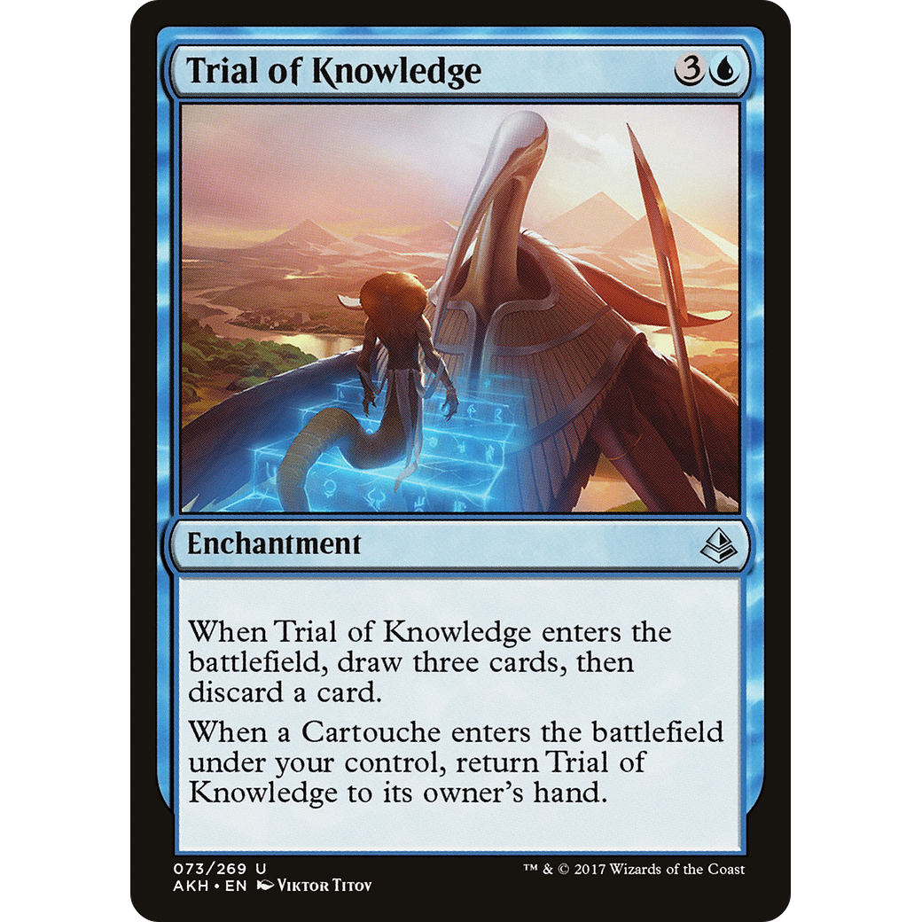 Trial of Knowledge (AKH-073) - Amonkhet