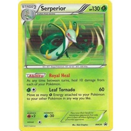 Serperior - BW20 BW20/101 - Black and White Promos Holofoil