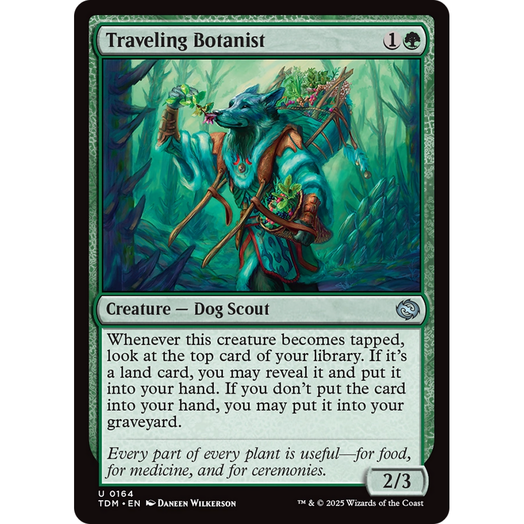Traveling Botanist (TDM-164) - Tarkir: Dragonstorm