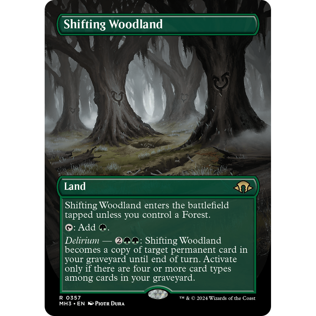 Shifting Woodland (MH3-357) - Modern Horizons 3 (Borderless)