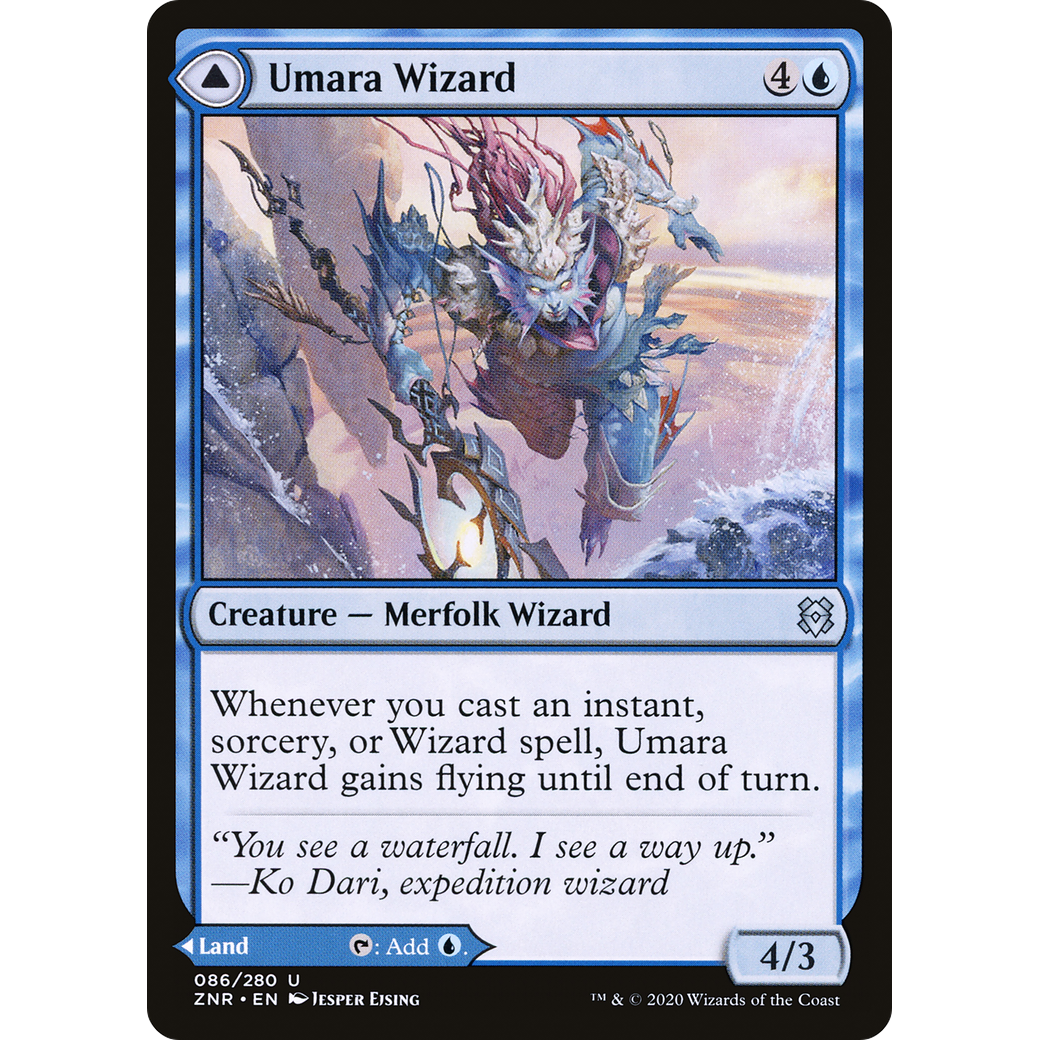 Umara Wizard (ZNR-086) - Zendikar Rising