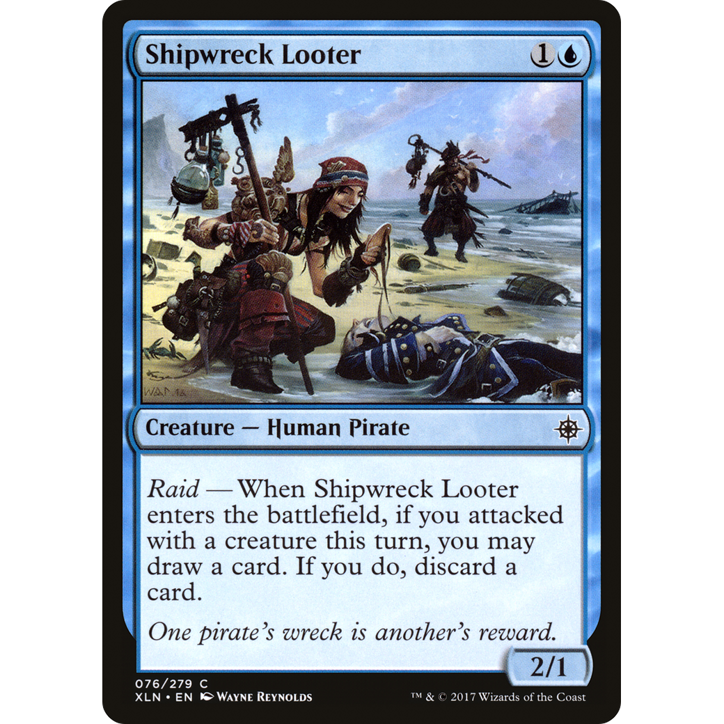 Shipwreck Looter (XLN-076) - Ixalan Foil