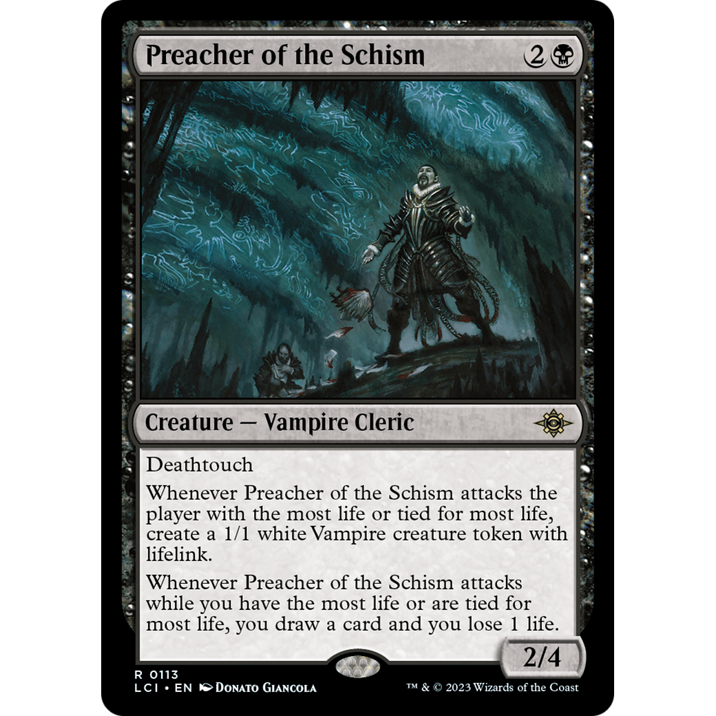 Preacher of the Schism (LCI-113) - The Lost Caverns of Ixalan Foil