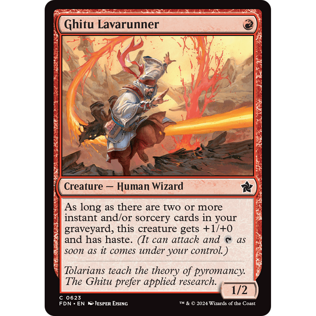 Ghitu Lavarunner (FDN-623) - Foundations