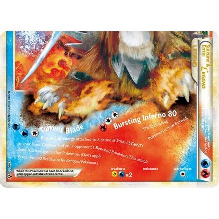 Suicune & Entei Legend (Bottom) 95/95 - Unleashed Holofoil